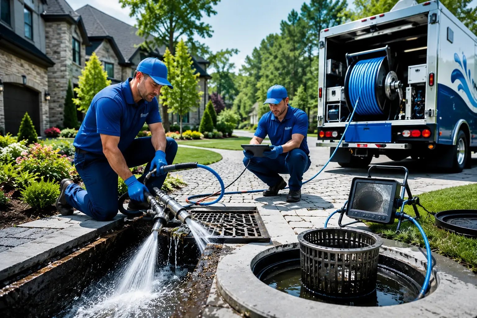 Local outdoor drain cleaning professionals in Servia, IN